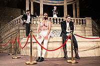 Lukáš Příkazký, Petr Vaněk, Filip Březina, Jan Jankovský, MARNÁ LÁSKY SNAHA, premiéra LSS 2024, zdroj: © AGENTURA SCHOK, foto: Pavel ...