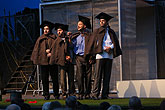 Vladimír Polák (Biron), David Punčochář (Dumaine), Josef Kaluža (Longaville), Albert Čuba (Ferdinand), Marná lásky snaha, zdroj: © PaS ...